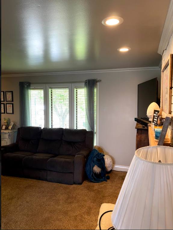 before front windows